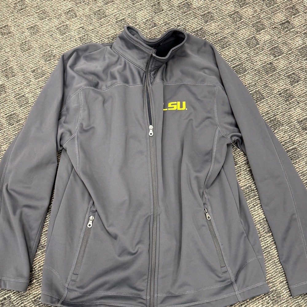 Vantage Apparel College Gear Men's Collegiate‎ Jacket LSU  Sz L